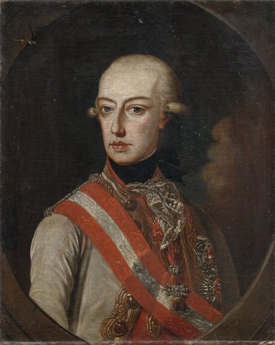 Portrait of Emperor Joseph II with the Order of the Golden Fleece by Unbekannt Unbekannt